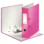 Leitz Dossiê 180° WOW POB/laminado A4/80 mm, A4, Cartão, Rosa, 600 folhas, 80 g/m², 8 cm