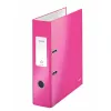 Leitz Dossiê 180° WOW POB/laminado A4/80 mm, A4, Cartão, Rosa, 600 folhas, 80 g/m², 8 cm