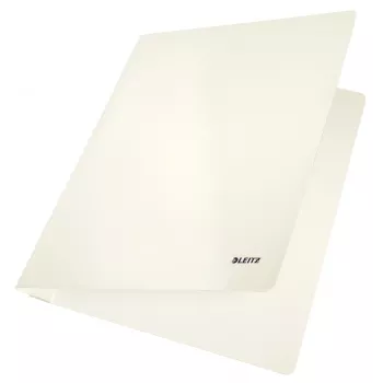 Leitz Pasta de arquivo plana Cartão/Tábua WOW A4, A4, Cartão, Branco, Vertical, 250 folhas, 80 g/m²