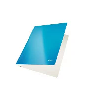 Leitz Pasta plana Cartão/Cartolina WOW A4, A4, Cartão, Azul, Metálico, 250 folhas, 240 mm, 3 mm