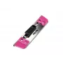 Leitz Perfurador Active WOW para LAF's, 2 folhas, Metálico, Rosa, Plástico, Aço inoxidável, 8 cm, 5,5 mm, 30 g
