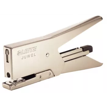 Leitz Alicate agrafador Juwel-2000, niquelado, até 12 folhas, 10 anos de garantia - 5557-00-82