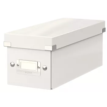 Leitz Click & Store WOW Caixa de armazenamento de CD, Branco, Cartão, 143 mm, 352 mm, 136 mm, 440 g