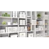 Leitz Click & Store WOW Caixa de armazenamento de DVD, Branco, Cartão, 206 mm, 325 mm, 147 mm, 570 g