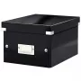 Leitz Click & Store WOW Caixa de armazenamento pequena, Preto, Cartão, 7,4 L, 200 x 250 x 148 mm, 540 g, 1 unid.