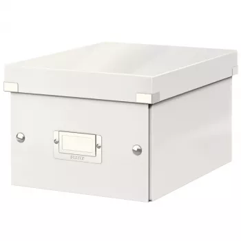 Leitz Click & Store WOW Caixa de armazenamento pequena, Branco, Cartão, 7,4 L, 200 x 250 x 148 mm, 540 g, 1 unid.