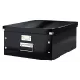 Leitz Click & Store WOW Caixa de armazenamento grande, Preto, Cartão, 369 mm, 482 mm, 200 mm, 1,28 kg