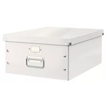 Leitz Click & Store WOW Caixa de armazenamento grande, Branco, Cartão, 369 mm, 482 mm, 200 mm, 1,28 kg