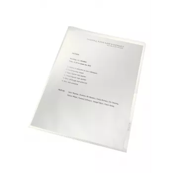 Leitz Recycle pasta A4, A4, polipropileno (PP), transparente, mate, vertical, 220 mm