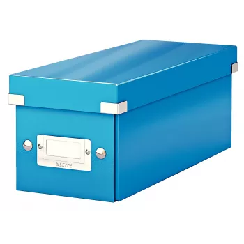 Leitz Click & Store WOW caixa de armazenamento de CD, azul, cartão, 143 mm, 352 mm, 136 mm, 440 g
