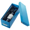 Leitz Click & Store WOW caixa de armazenamento de CD, azul, cartão, 143 mm, 352 mm, 136 mm, 440 g