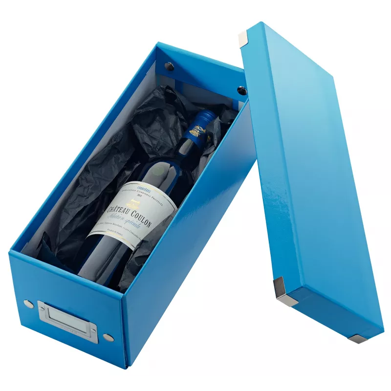 Leitz Click & Store WOW caixa de armazenamento de CD, azul, cartão, 143 mm, 352 mm, 136 mm, 440 g