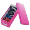 Leitz Click & Store WOW caixa de armazenamento de CD, rosa, cartão, 143 mm, 352 mm, 136 mm, 440 g