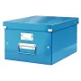 Leitz Click & Store WOW caixa de armazenamento média, azul, cartão, 16,7 L, 281 mm, 200 mm, 265 x 335 x 188 mm