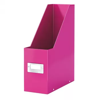 Leitz Click & Store WOW porta-revistas, rosa, cartão, 103 mm, 253 mm, 330 mm, 95 x 245 x 310 mm