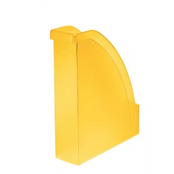 Leitz porta-revistas Plus Standard, amarelo, plástico, A4, 7 cm, 78 mm, 278 mm