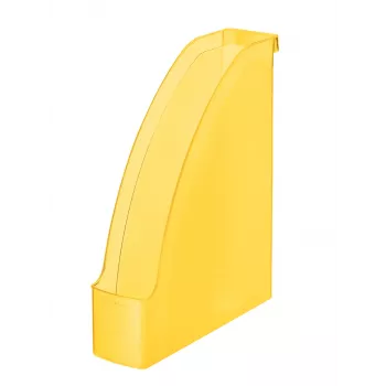 Leitz porta-revistas Plus Standard, amarelo, plástico, A4, 7 cm, 78 mm, 278 mm