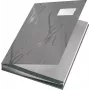 Leitz Design livro de assinaturas 18 separadores A4, cinzento, cartão, A4, 240 mm, 25 mm, 320 mm