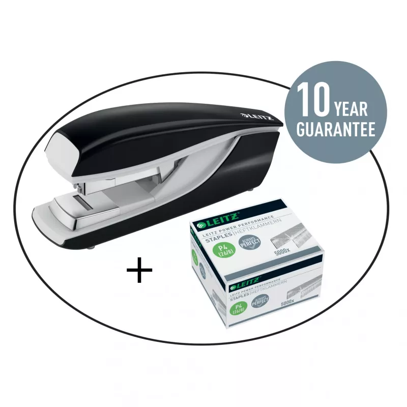 Leitz agrafos Power Performance P4 26/8 caixa com 5000 unid., pacote de agrafos, 26/8, 8 mm, 100 agrafos, fixação, 26/8