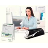 Leitz agrafador elétrico 5533 NeXXt flat clinch 20 folhas, 20 folhas, 200 agrafos, 2 cm, 1 cm, plástico, preto, branco