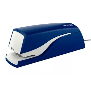 Leitz agrafador elétrico 5532 NeXXt 10 folhas, 10 folhas, 200 agrafos, 1 cm, 1 cm, plástico, azul
