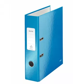 Leitz dossier de alavanca 180° WOW POB/laminado A4/80 mm, A4, cartão, azul, 600 folhas, 80 g/m², 8 cm