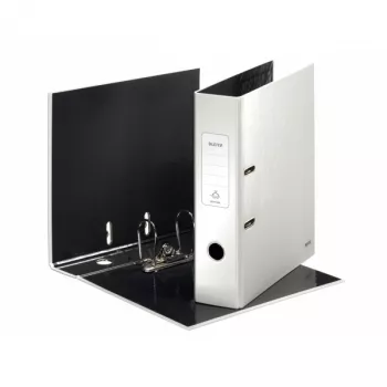 Leitz dossier 180° WOW POB/laminado A4/80 mm, A4, cartão, branco, 600 folhas, 8 cm, 80 mm