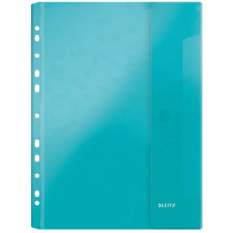 Leitz pasta com aba WOW A4 PP cores sortidas, A4, cores sortidas, polipropileno (PP), 0,2 mm, 235 mm, 4 mm