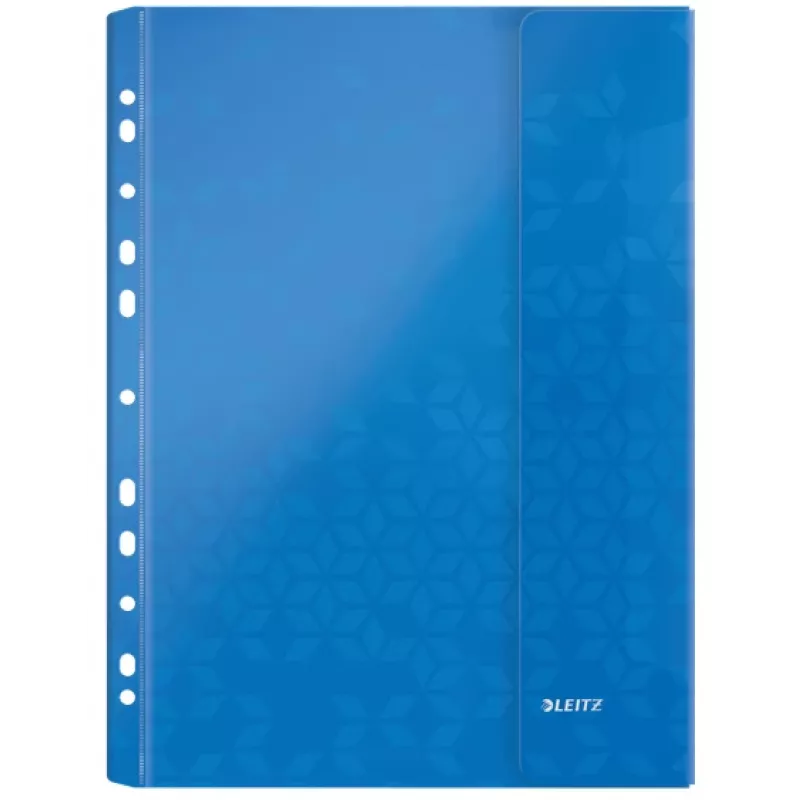 Leitz pasta com aba WOW A4 PP cores sortidas, A4, cores sortidas, polipropileno (PP), 0,2 mm, 235 mm, 4 mm