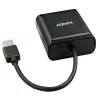 Lindy 60 m Extensor USB 2.0 Cat.6 de 4 portas, USB 2.0, RJ-45, USB 2.0, preto, metal, 52 mm, 60 mm