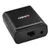 Lindy 60 m Extensor USB 2.0 Cat.6 de 4 portas, USB 2.0, RJ-45, USB 2.0, preto, metal, 52 mm, 60 mm