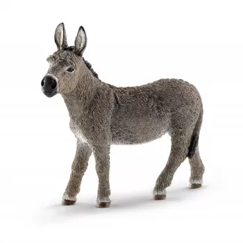 Schleich FARM WORLD Burro Modelo 13772, figura de coleção em plástico, multicolor, para crianças a partir dos 3 anos