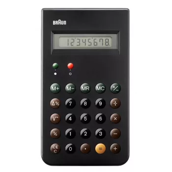 Braun BNE001BK Calculadora Pocket Basic preta