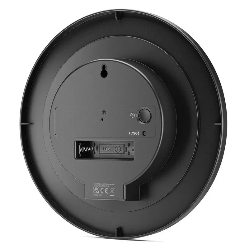 Braun BC06B-DCF Relógio de quartzo redondo preto