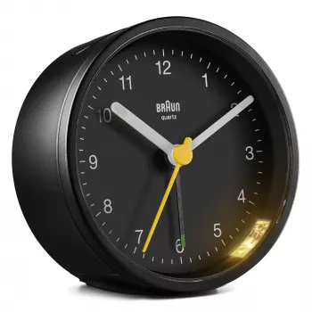 Braun BC12 Despertador de quartzo preto