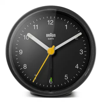 Braun BC12 Despertador de quartzo preto
