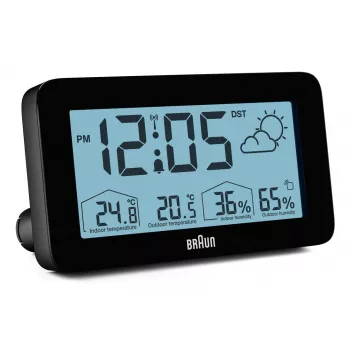 Braun BC13BP-DCF Despertador digital preto