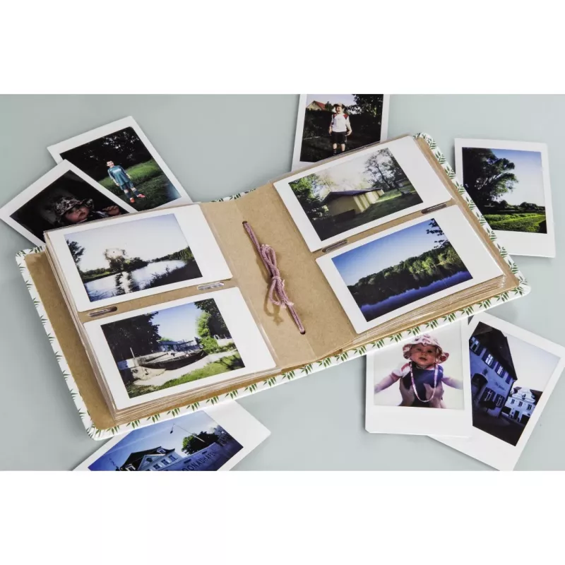 Hama Fern Álbum de fotografias multicolor 56 folhas 5,4 x 8,6 cm
