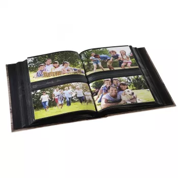 Hama Batzi Álbum de fotografias castanho 200 folhas 10 x 15 cm