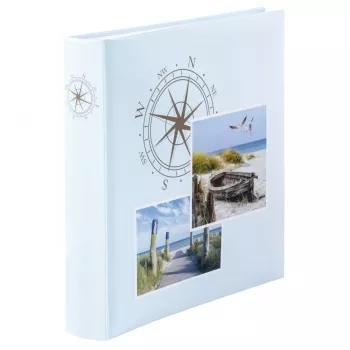 Hama Compass Álbum de fotografias azul, castanho, verde 400 folhas 10 x 15 cm
