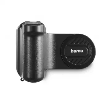 Grip HAMA MagGrip Grip — pega magnética para smartphone, plástico, preto, 130×50×100 mm