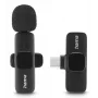 Hama Microfone de lapela sem fios inteligente preto