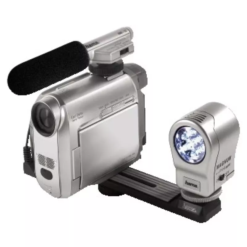 Hama Lâmpada LED „Magnum DigiLight“ Flash para câmara de vídeo Prateado