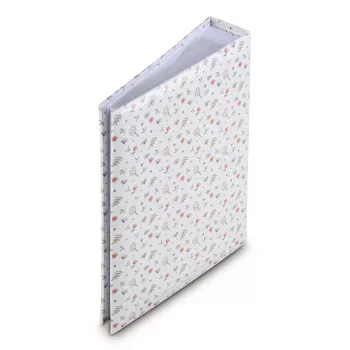 Álbum de fotografias HAMA Floral 10x15 cm para 200 fotografias, páginas de encaixe