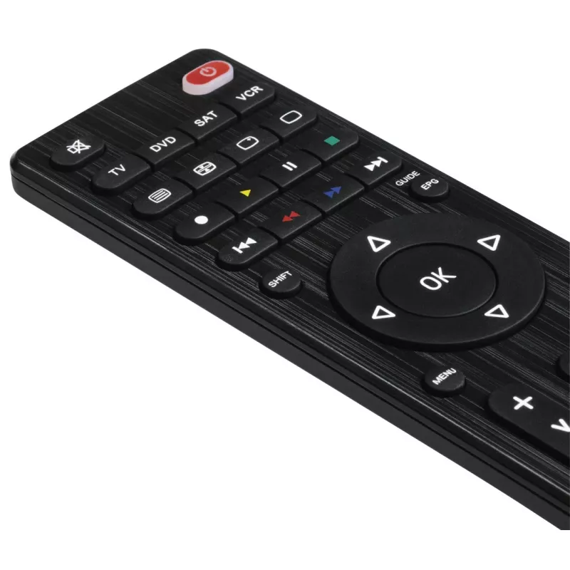 Hama 00012306 Comando IR sem fios DVD/Blu-ray, STB, TV, VCR Botões
