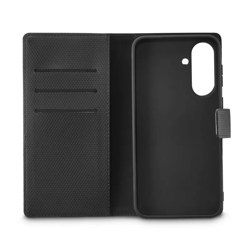 Capa para telemóvel Schwarz Rock 00037343 — capa tipo carteira para Samsung Galaxy A37 5G, preto, 1 unid.