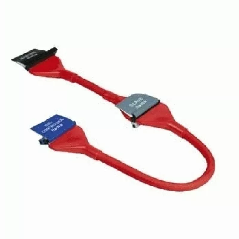 Hama Cabo redondo Ultra-ATA interno, 0,6 m cabo SATA vermelho