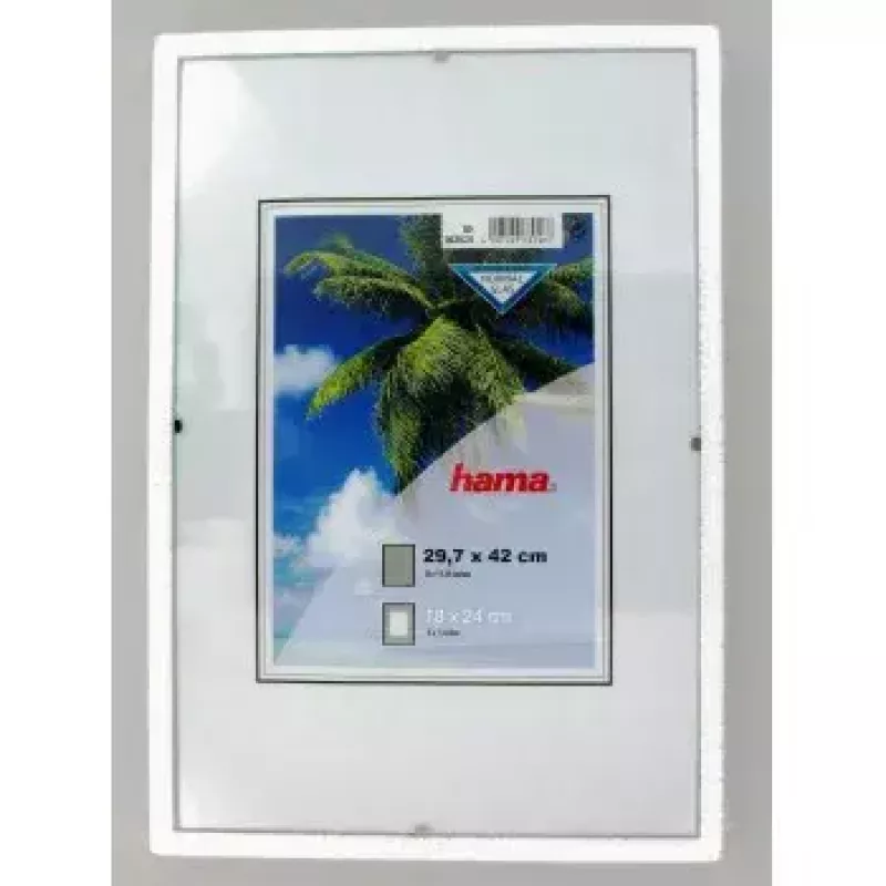 Hama Clip-Fix 29,7 x 42 cm Moldura de vidro transparente