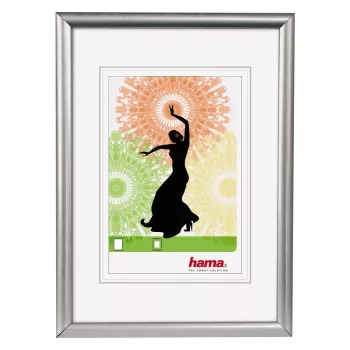 Hama Madrid Moldura individual prateada