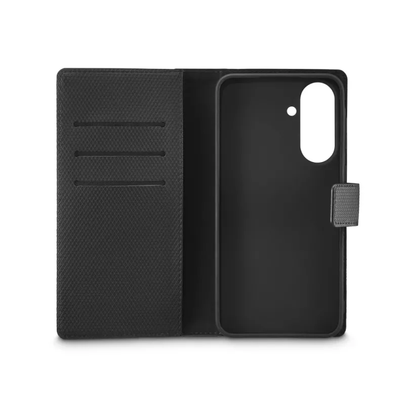 Capa para telemóvel Schwarz rock 00080293 — capa tipo carteira para Samsung Galaxy A57 5G, preto, 1 unid.